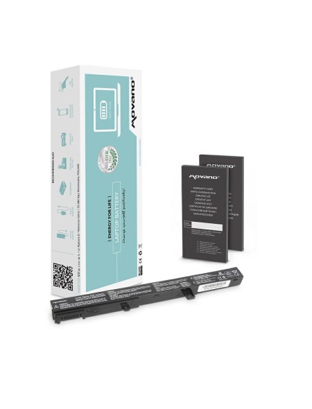 Batería compatible para portátil ASUS A31N1319 14.4V 2200mAh Movano