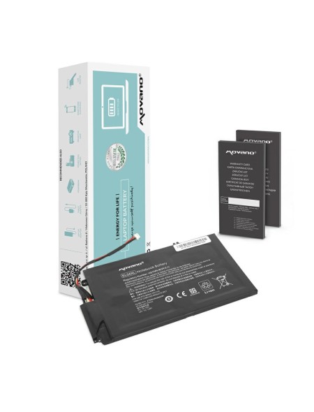 Batería compatible para portátil HP EL04XL 14.8V 2700mAh Movano
