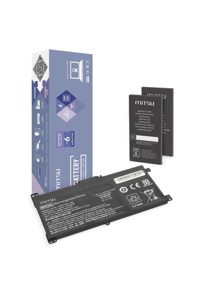 Batería compatible para portátil HP BK03XL 11.55V 3400mAh Mitsu