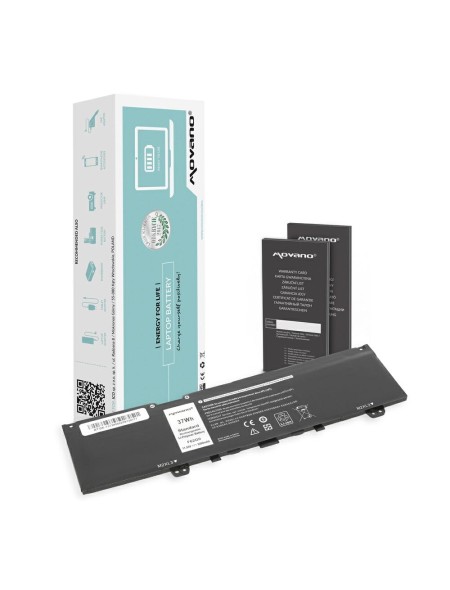 Batería compatible para portátil DELL Inspiron 13 7373 11.55V 3200mAh Movano