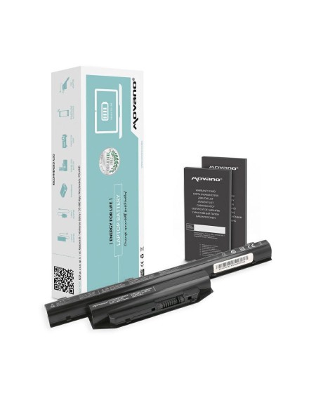 Batería compatible para portátil FUJITSU E753 10.8V 4400 mAh Movano