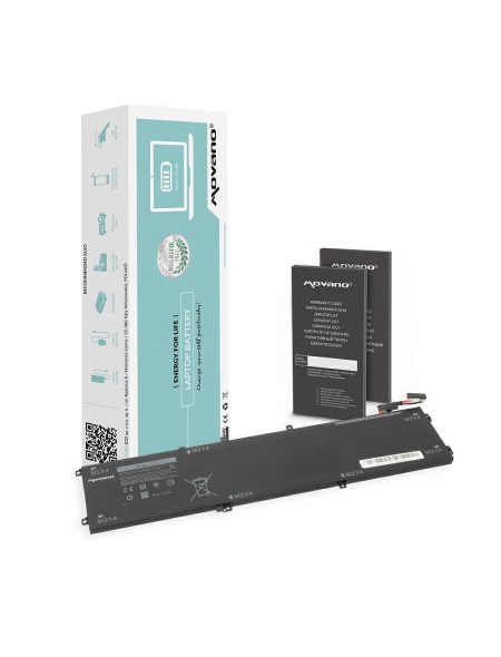 Batería compatible para portátil DELL XPS 15 9550 11.4v 8500 mAh Movano