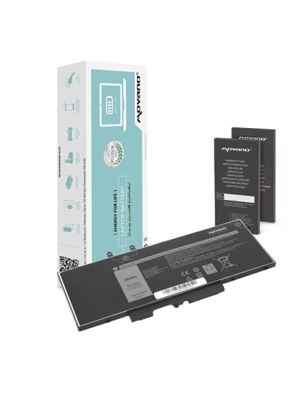 Batería compatible para portátil DELL 5410 15.2v 4250 mAh Movano
