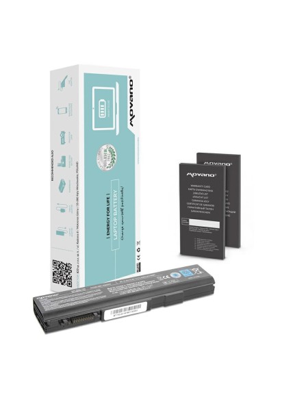 Batería compatible para portátil TOSHIBA PA3788U 10.8V 4400mAh Movano