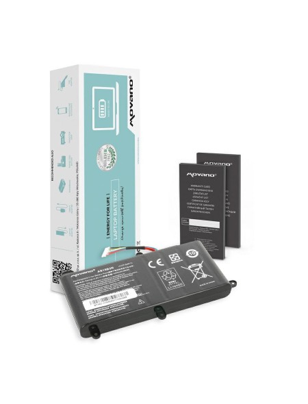 Batería compatible para portátil ACER AS15B3N 14.8V 4400mAh Movano