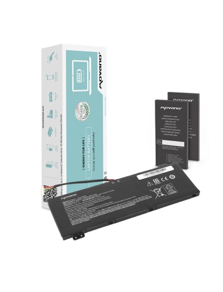 Batería compatible para portátil ACER AP18E7M 15.4V 3815mAh Movano