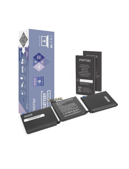 Batería compatible para portátil APPLE A1713, A1708 (Late 2016 / Mid 2017) 11.4V 54.5Wh Mitsu