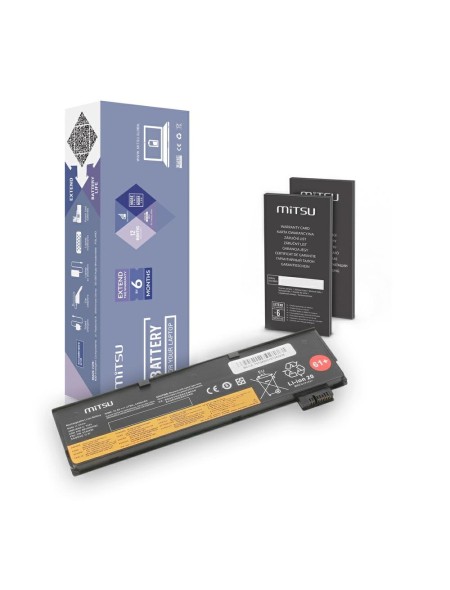 Batería compatible para portátil LENOVO T470 / T570 10.8v 4400 mAh Mitsu