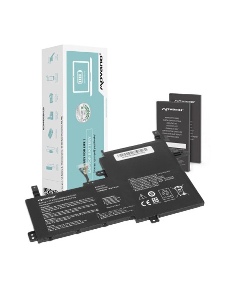 Batería compatible para portátil ASUS B31N1842 11.4V 3600mAh Movano