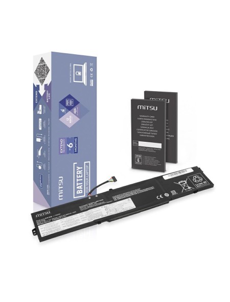 Batería compatible para portátil LENOVO Ideapad L17C3PB0 11.34v 4400 mAh Mitsu