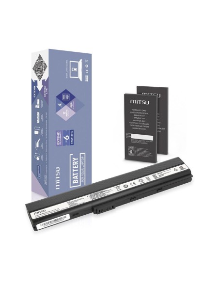Batería compatible para portátil ASUS A32-K42 10.8V 4400mAh Mitsu