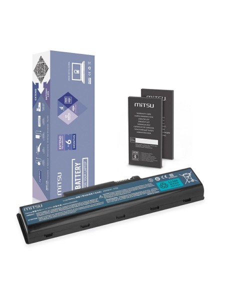 Batería compatible para portátil ACER AS07A32 11.1 4400 mAh Mitsu