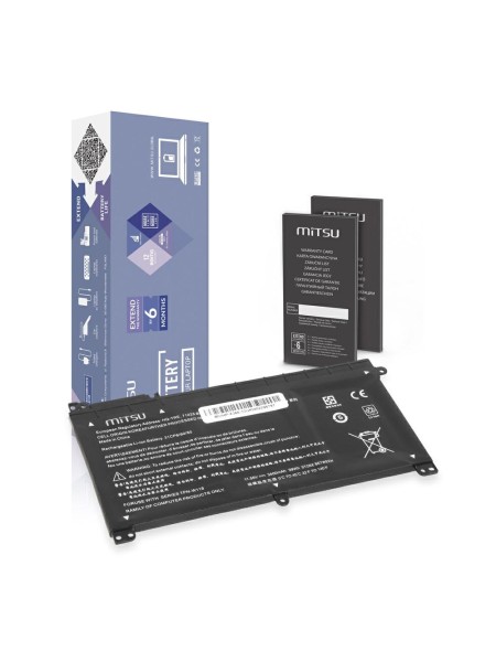 Batería compatible para portátil HP BI03XL 11.55V 3400mAh Mitsu