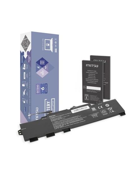 Batería compatible para portátil HP TT03XL 11.1V 4400mAh Mitsu