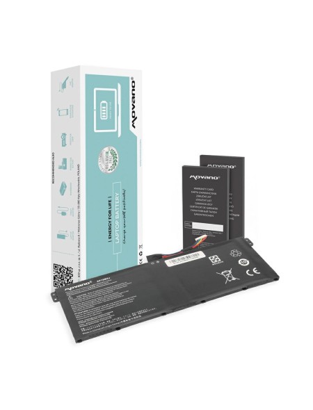 Batería compatible para portátil ACER AP16M5J 7.4V 4800 mAh Movano