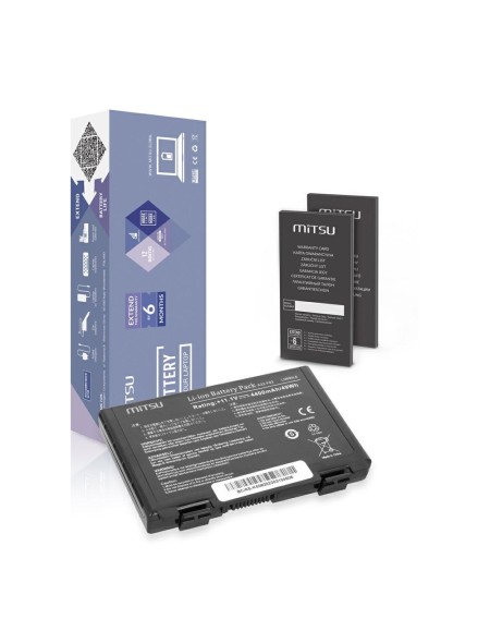 Batería compatible para portátil ASUS A32-F52 11.1V 4400mAh Mitsu