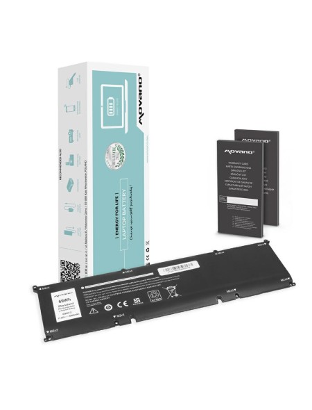 Batería compatible para portátil DELL XPS 15 11.55V 6000 mAh Movano