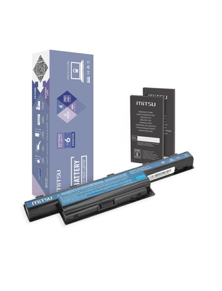 Batería compatible para portátil ACER AS10D51 11.1V 4400 mAh Mitsu