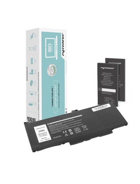 Batería compatible para portátil DELL 7300 7.6v 7200 mAh Movano