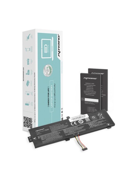 Batería compatible para portátil LENOVO L15c2PB3 7.6V 4100mAh Movano