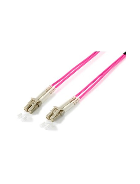 ÷ Cable fibra optica om4 multimodo libre halogenos lc/lc 50/125u 3m