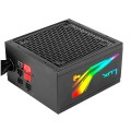 ÷ Fuente alimentacion aerocool lux rgb 650w, certificado 80 plus bronze, modular , pfc activo, vent. 1