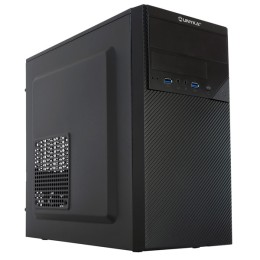 ÷ Caja micro atx unykach aero c20 color negro 1 bahias de 5.25 usb3.0 y 2.0 con fuente de 500w indicad