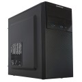 ÷ Caja micro atx unykach aero c20 color negro 1 bahias de 5.25 usb3.0 y 2.0 con fuente de 500w indicad