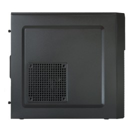 ÷ Caja micro atx unykach aero c20 color negro 1 bahias de 5.25 usb3.0 y 2.0 con fuente de 500w indicad