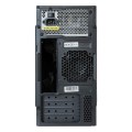 ÷ Caja micro atx unykach aero c20 color negro 1 bahias de 5.25 usb3.0 y 2.0 con fuente de 500w indicad
