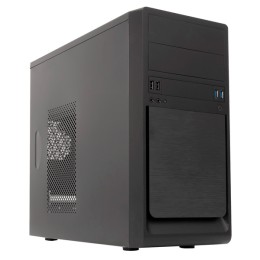 ÷ Caja microatx unykach matx uk6023 u3 color negro usb 2x2.0 2x3.0 incluye fuente de alimentacion 