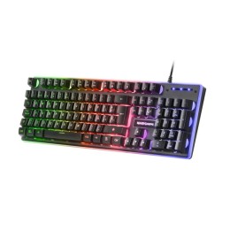 ÷ Teclado mouse y alfombrilla mars gaming mcpx black telcado hibrido h-mech mouse ultra ligero 10