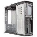 ÷ Caja microatx slim unyka matx 2010se frontal micro perforado conector usb type c con fuente sfx 450w
