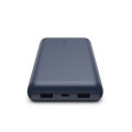 ÷ Powerbank belkin bpb012btbl boost charge 20k 2 usb-a 1 usb-c 15w azul