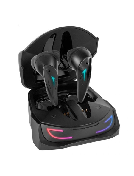 ÷ Auricular intrauditivo bluetooth mars gaming mhi-ultra black bt 5.3 tws anc+enc pasiva 