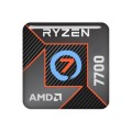 ÷ Cpu amd am5 ryzen 7 7700 3,8 ghz - 5.3 ghz 8 cores 32mb cache 105wat