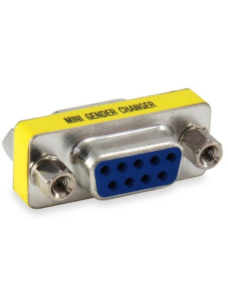 ÷ Adaptador db9 equip db9 hembra - db9 hembra 124301