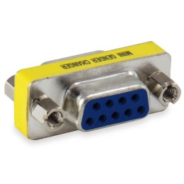 ÷ Adaptador db9 equip db9 hembra - db9 hembra 124301