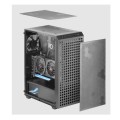 ÷ Caja atx semitorre gaming mars gaming mcq3 negra lateral cristal templado doble rejilla magnetica do
