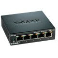 ÷ Switch no gestionable d-link dgs-105 5p giga carcasa metal igmp snooping (iptv) sobremesa no rack