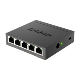 ÷ Switch no gestionable d-link dgs-105 5p giga carcasa metal igmp snooping (iptv) sobremesa no rack   