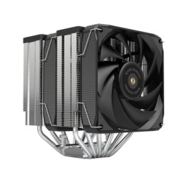 ÷ Ventilador con disipador de cpu mars gaming mcpu-xu6 black dual 6 heatpipes tdp 300w doble disipador