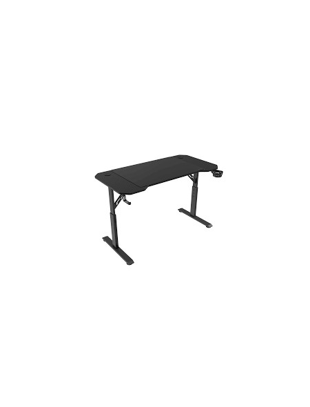 ÷ Mesa mars gaming mgd ergo 120 regulable en altura tablero negro 120x60 chasis de acero alf. xxl 