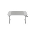 ÷ Mesa mars gaming mgd x120 chasis de acero tablero blanco 120x60 dise?o fibra carbono alf. xxl