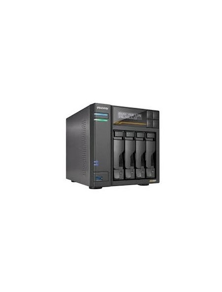 ÷ Servidor nas asustor lockerstor 4 as6804t 4 bahias amd ryzen quad core 2.3ghz 16gb usb4 dual 10gbe