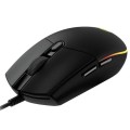 ÷ Mouse logitech g203 lightsync rgb 8000dpi 6 botones color negro