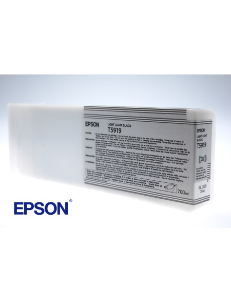÷ Tinta original epson t5919 gris claro c13t591900 700ml