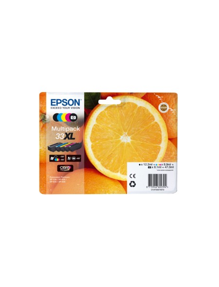 ÷ Tinta original epson t3357 xl multipack c13t33574010