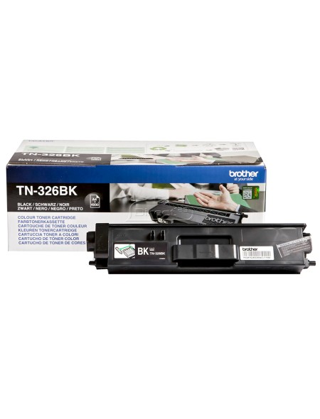 ÷ Tóner original brother tn326bk negro 4.000 páginas