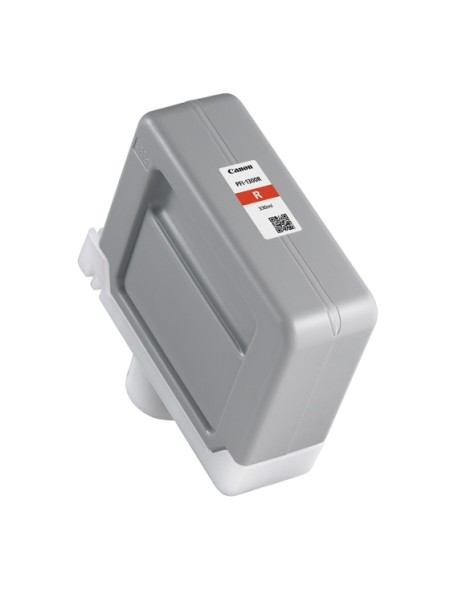 ÷ Tinta original canon pfi-1300r rojo 330ml